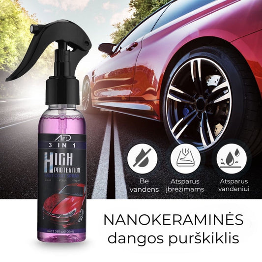 Nanokeraminės dangos purškiklis