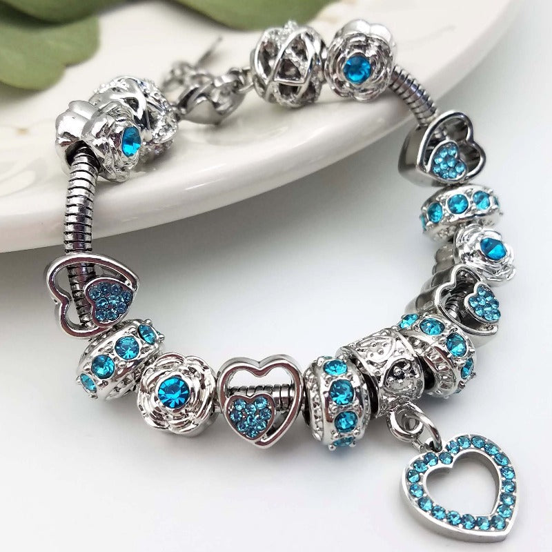 March Birthstone Bracelet